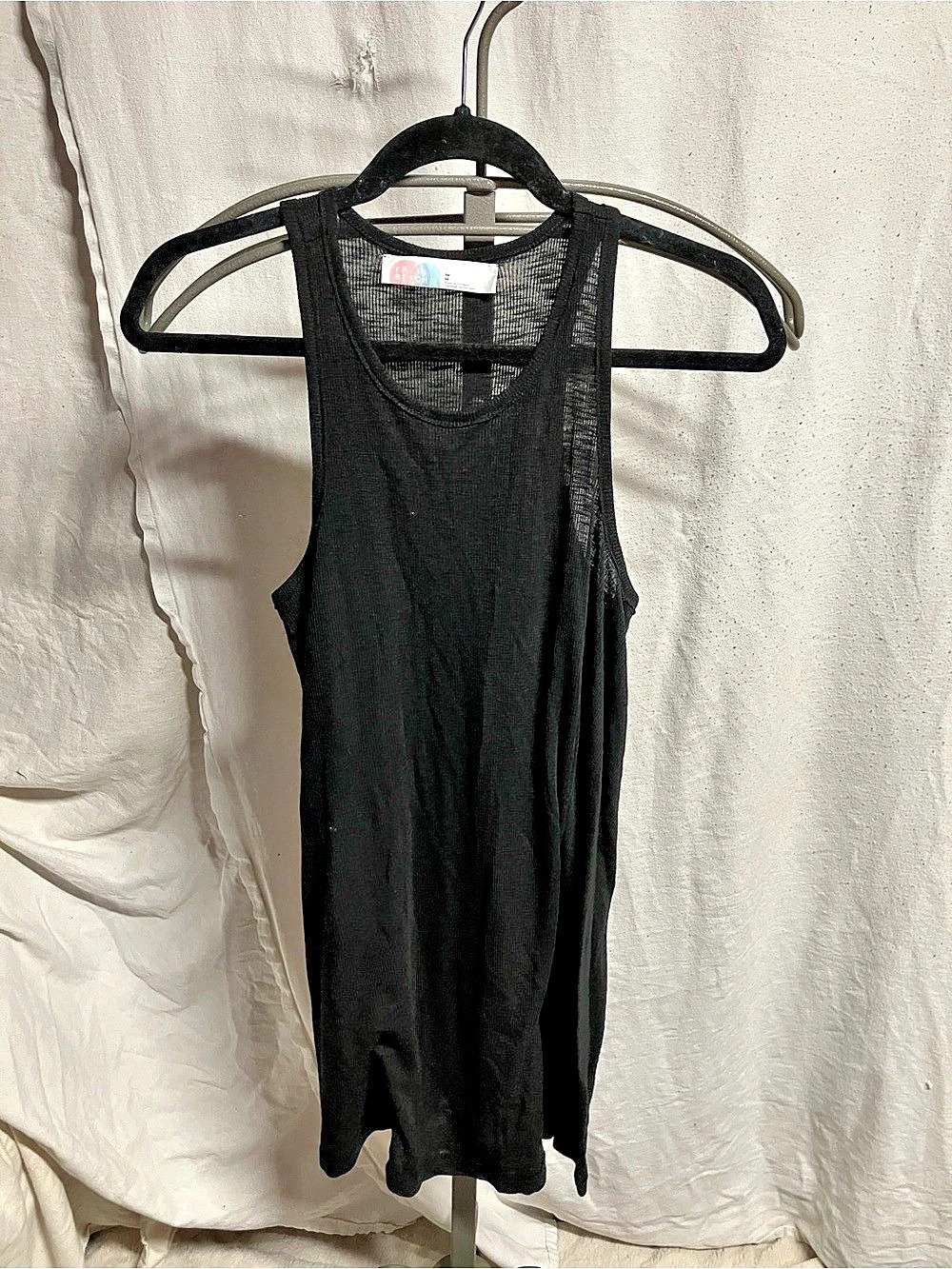 Free People Black Tank Top Size Medium / swimsuit cover